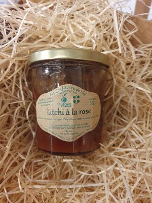 Confiture de Litchi Rose