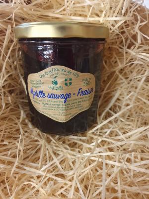 Confiture de Myrtille Sauvage Fraise